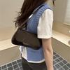 Mode Flip Cover Schoudertas PU Vierkante Onderarmtas Handtas