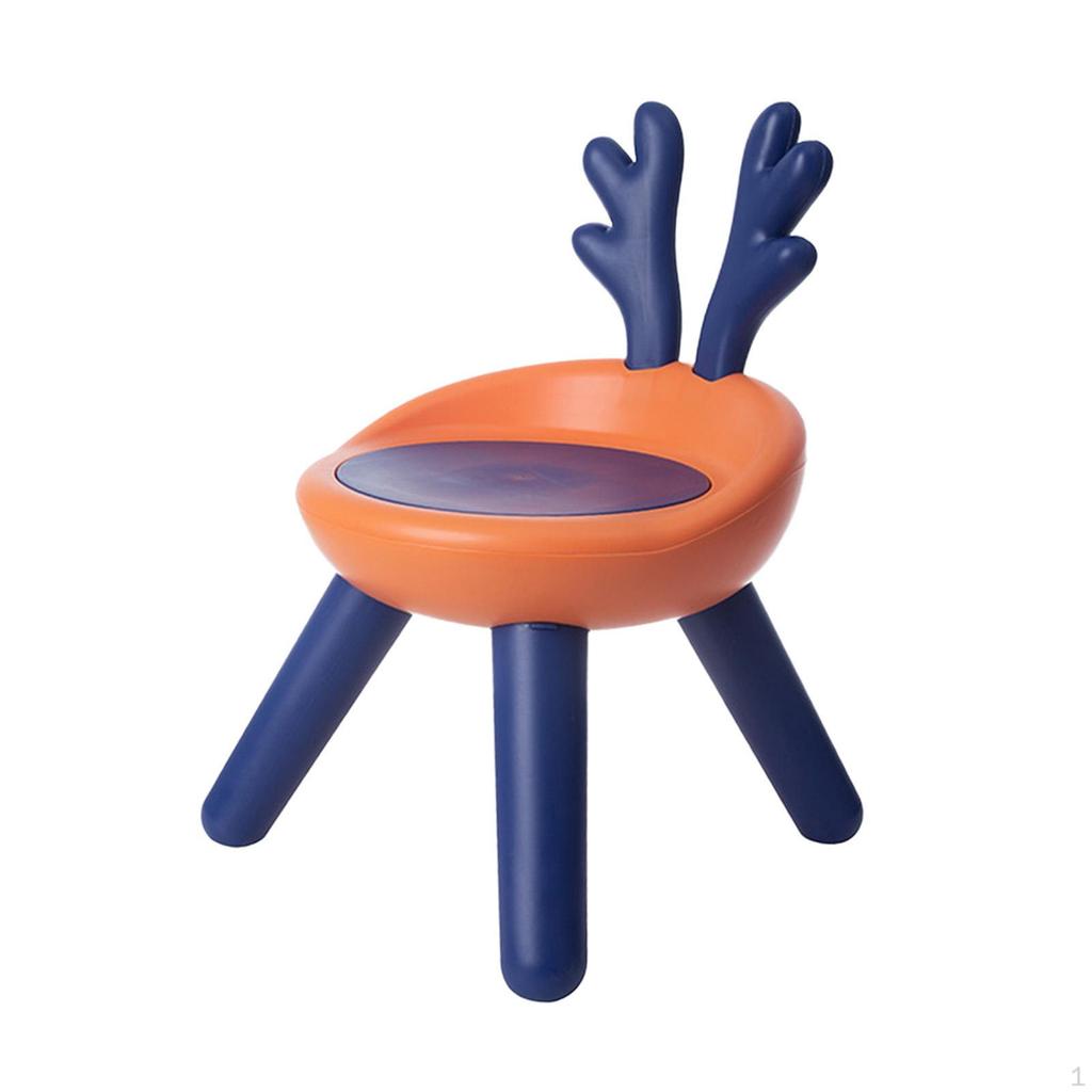 Chair, Sturdy Backrest Lightweight Kids Stool, Children's Chair for 2-10 Years Old Boys And