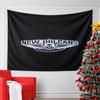 New Orleans Pelicans Team Logo Design Pattern Wall Hanging Tapestry Decorative Tapestry Home Decor for Bedroom and Living Room