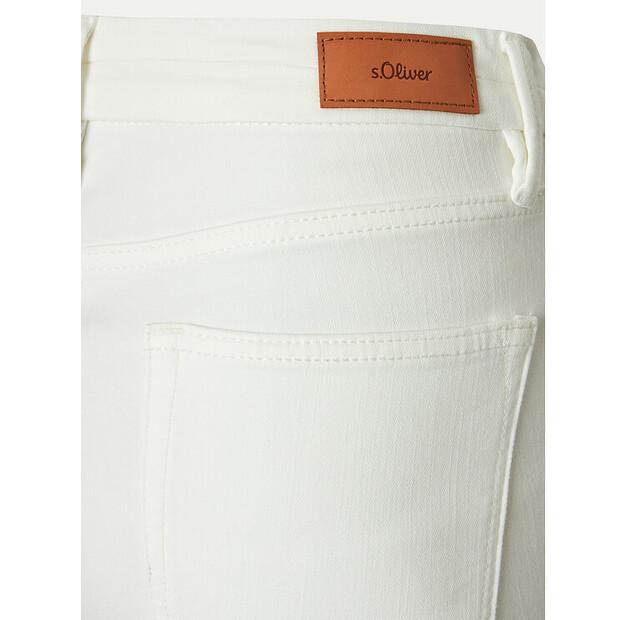 Джинсы s.Oliver 2140833 белый Slim Fit