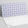 Naklejane Kafelki Pcv Z Motywem Idealne Do Przedpokoju Wzór Geometryczny Z Kwiatami 10X40X20 Cm