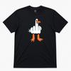 Middle Finger Duck Graphic T Shirt