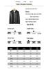 ROMON Men's Faux Leather Lapel Jacket