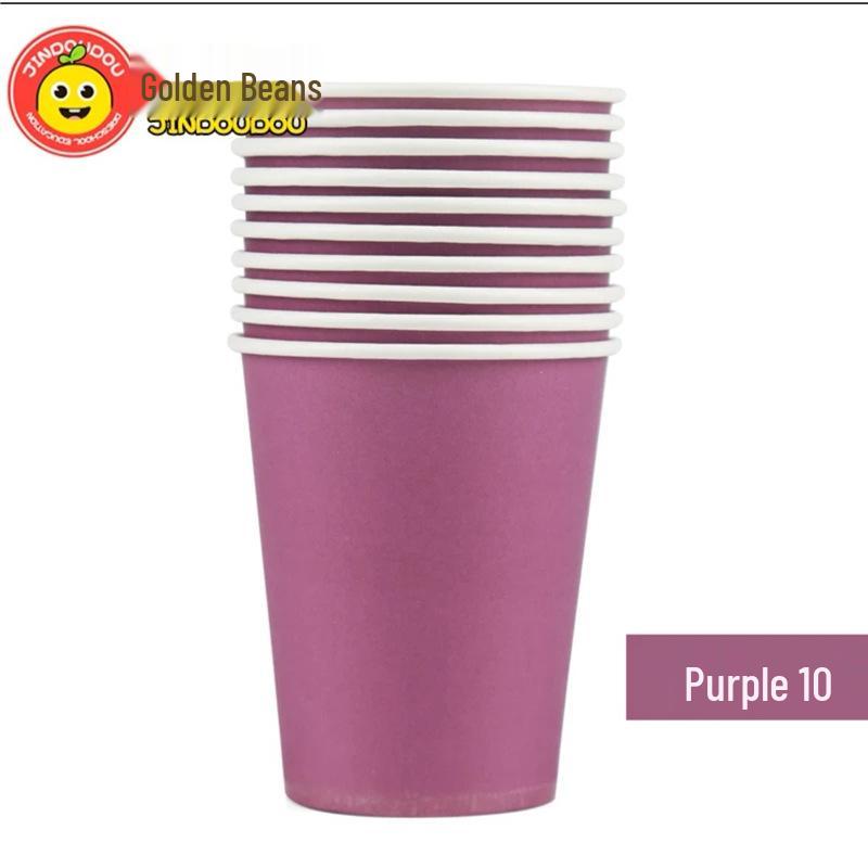 Children's DIY Craft Kit: Eco-Friendly Color Paper Cups for Kindergarten Art Projects
