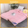 Solid Cotton Color Lightweight Duvet Quilt With Polyester Fill For Sleep Comfort