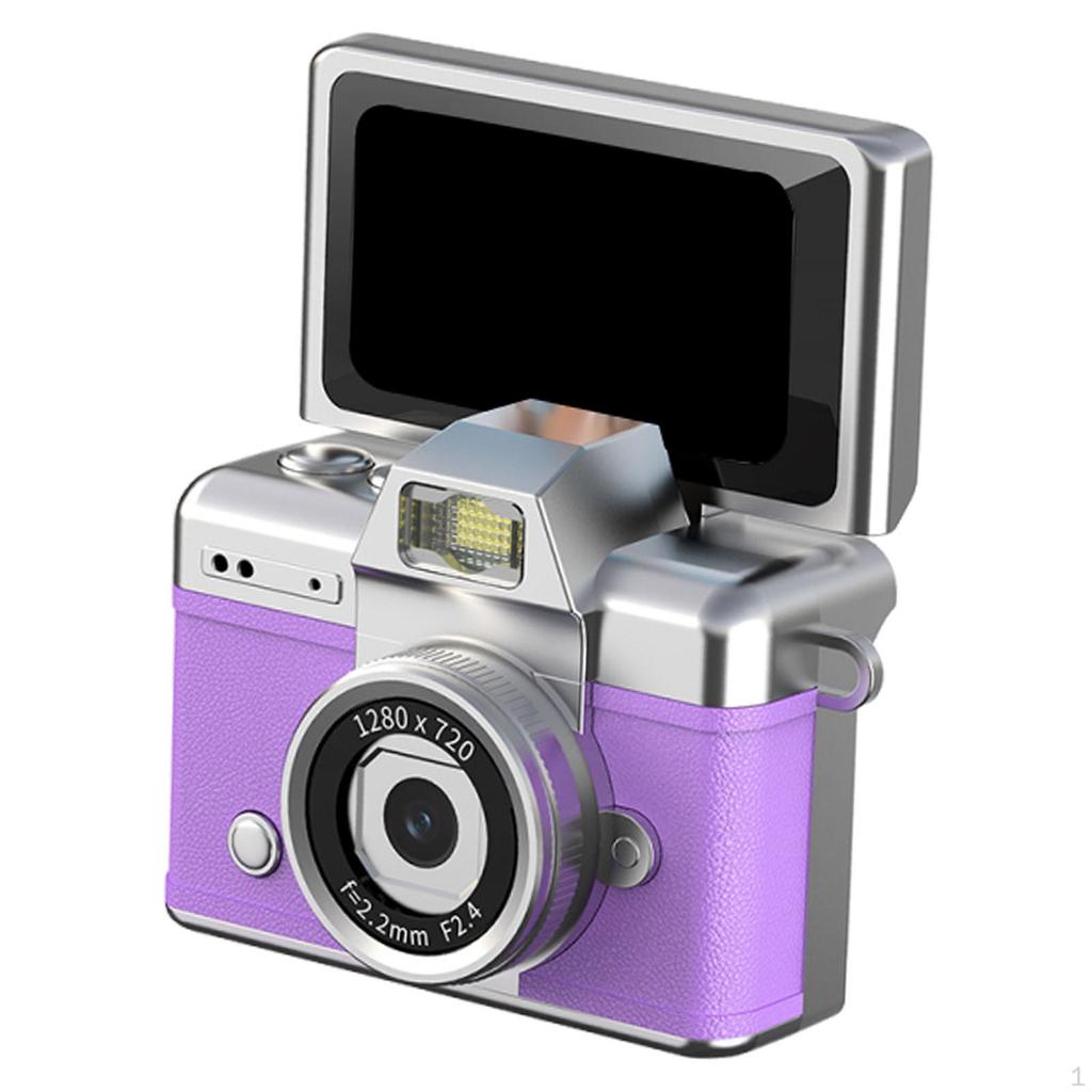 Mini Keychain Digital Camera Portable Vlogging for Kids Daily Concert