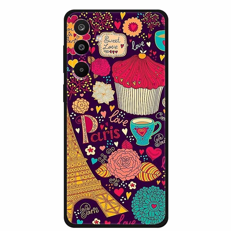 For Samsung A26 / A36 / A56 5G Case Silicone Space Soft TPU Back Cases for Samsung Galaxy A26 5G Phone Shell Cover A 26 56 Cool