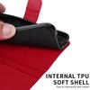 For Realme 15 Pro 5G/Realme 15 5G Leather Wallet Case with Strap Solid Color Phone Stand Cover
