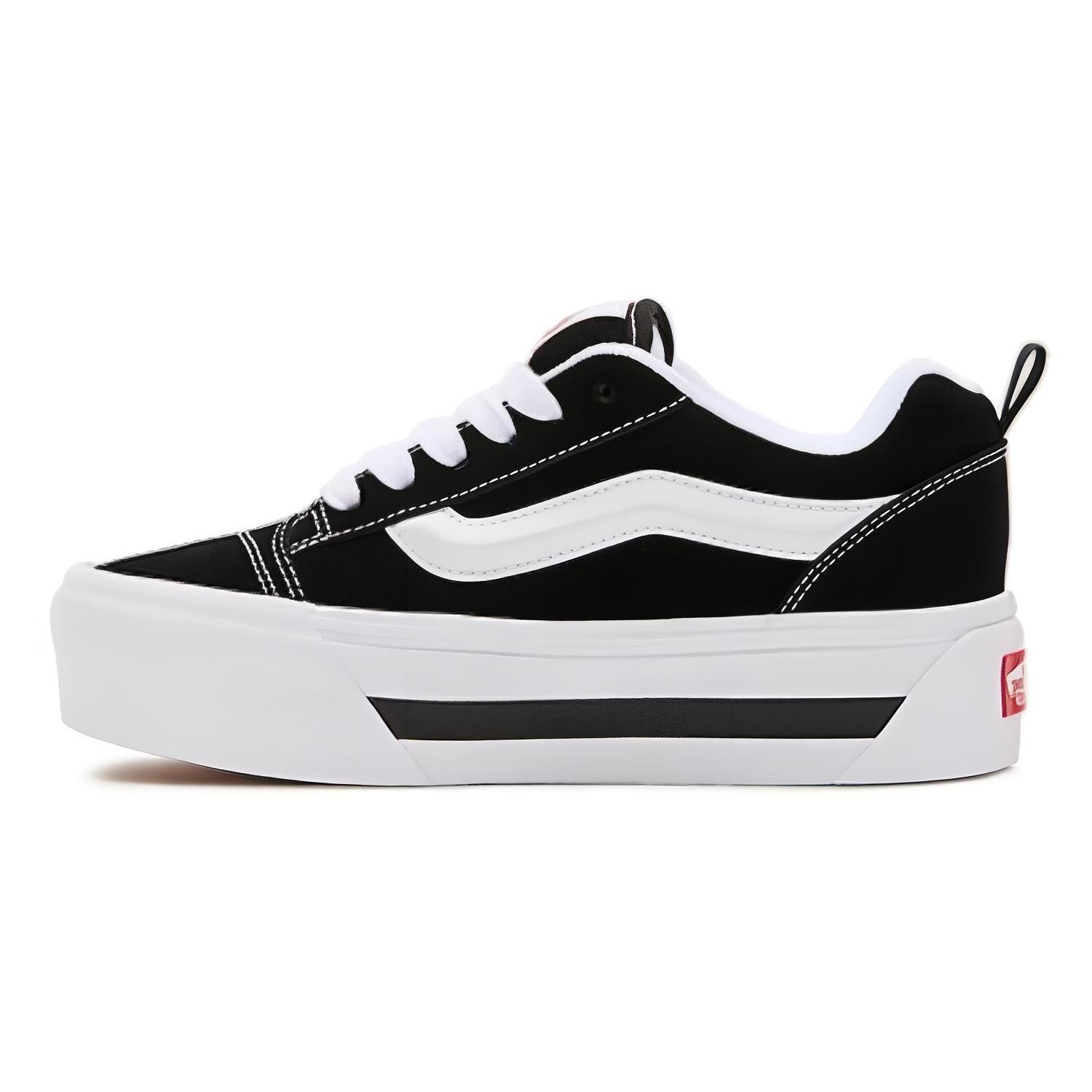 Knu Stack Vans  Nostalgia Black White  VN000CP6BA2 42