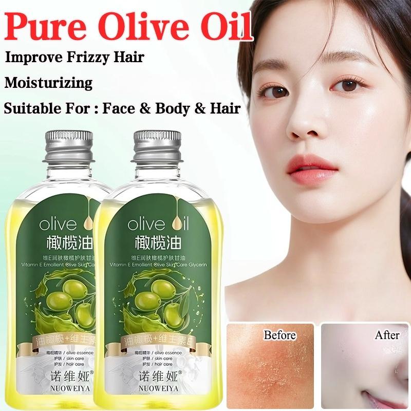 Vitamin E Olive Glycerin Essence Oil Refreshing Hydrating Moisturizer for Face Body Skin Hair Care