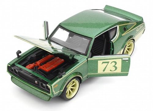 Maisto 1/24 Nissan Skyline 2000GT-R (KPGC110) Green Finished Product