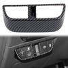 Only Fit LHD! For Kia EV6 2022 2023 Car Accessories ABS Carbon Fiber Grain Interior Head Light Switch Cover Trim