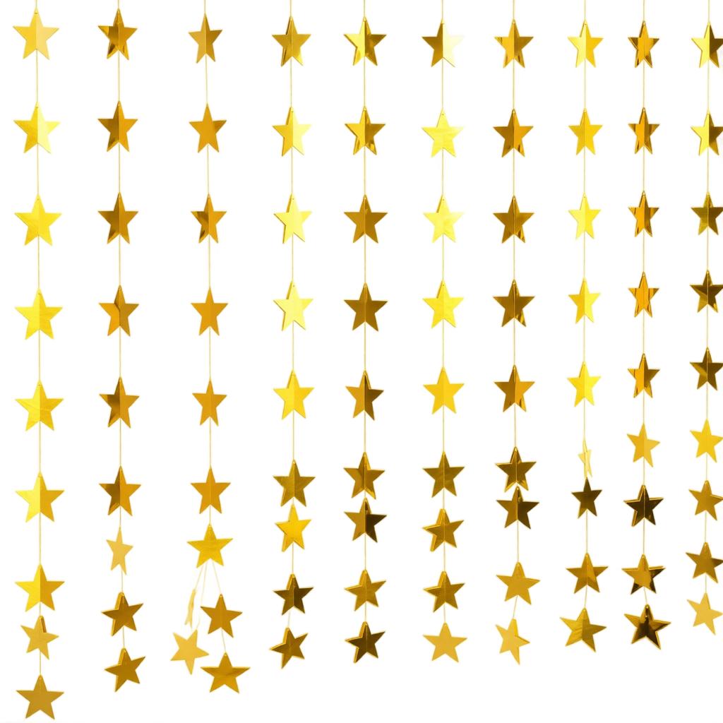 Five-Pointed Star Garland Decoration for Party
