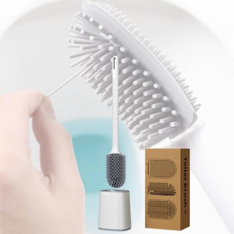Modern Detachable Multifunctional Toilet Brush Set Home Long Handle Leakproof Bathroom Cleaner