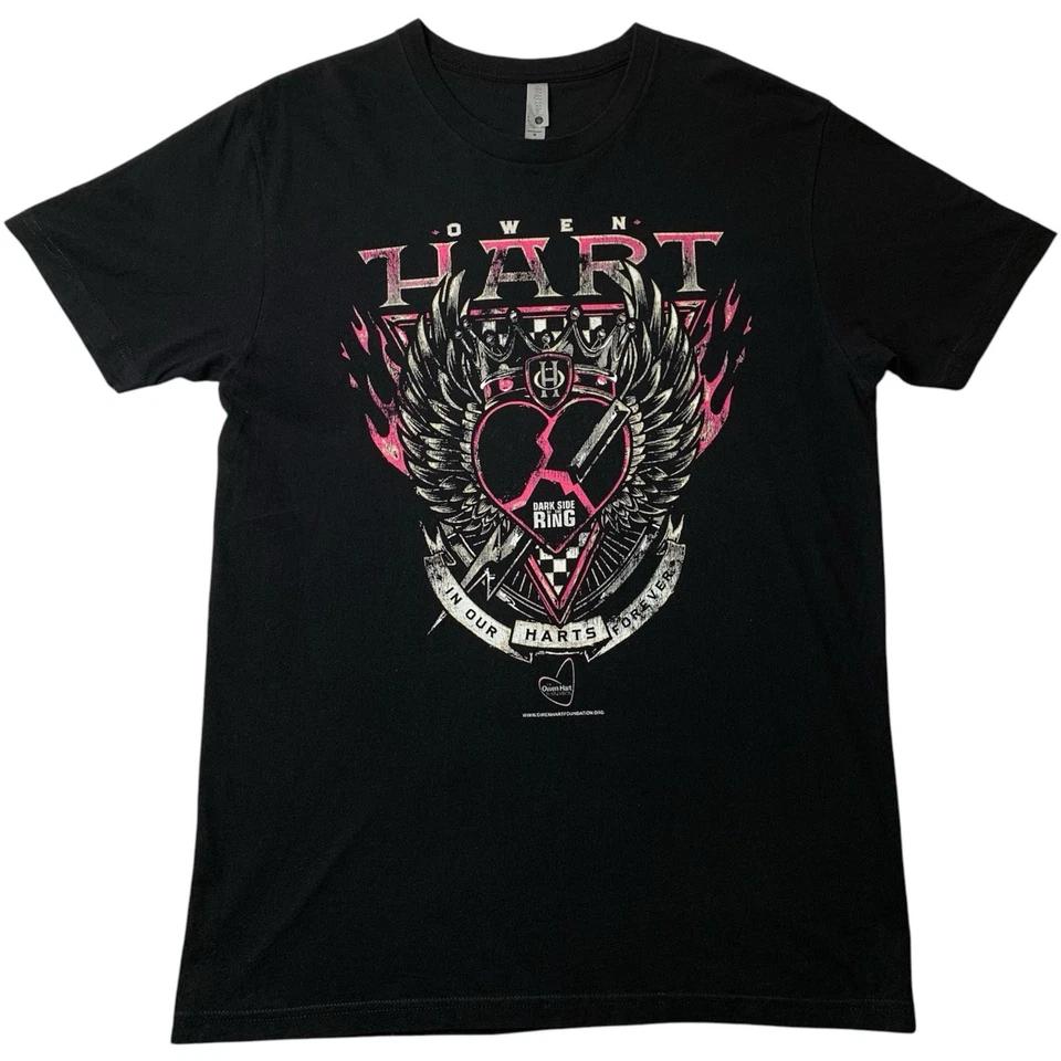 Owen Hart Dark Side Of The Ring Wrestling T Shirt Mens Size M Wrestling WWF WWE 4XL