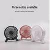 USB Rechargeable Mini Desktop Fan - Quiet, Portable for Dorms & Offices
