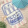Sardines Nordic Towel Beach Towel Oversized Quick Dry Towel Absorbent Soft Swim BeachTowels for Men Women
