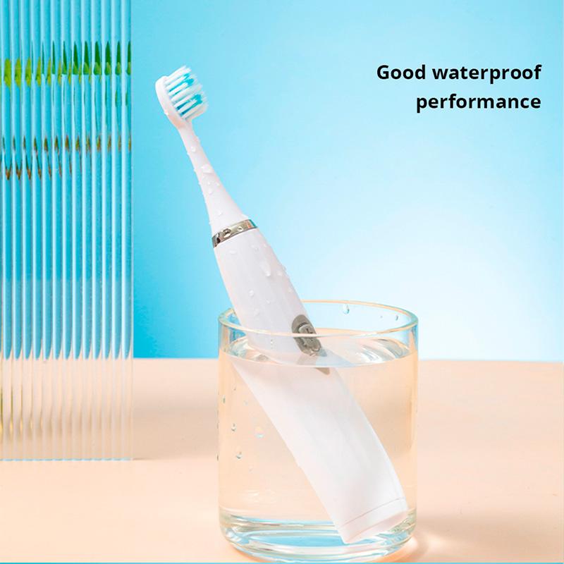Soft Bristle Portable Battery Endurance IPX6 Waterproof Intelligent Effective Oral Care Electric Toothbrush for Adults