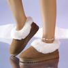 New Women's Snow Boots Cotton Shoes - Arch Support Thick Sole Soft Elastic Lightweight Non-slip Warm Comfortable Shoes