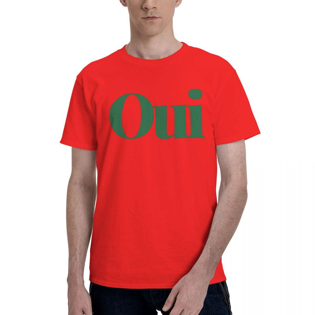 

French Word 100 Cotton Casual Breathable Confortable Men Top Funny Mens TShirt Mens Tops S