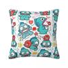 Hangyodon Cartoon Pillowcase Printed Polyester Cushion Cover Decorations Throw Pillow Case Cover Home Drop Shipping 45X45cm