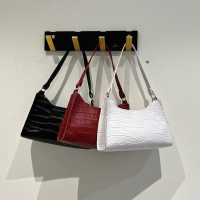 Crocodile Pattern Armpit Bag New Handbag Commuter Bag Women's Fashion Versatile Shoulder Bag