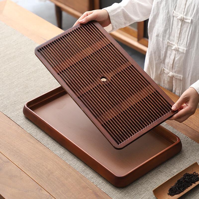 Jia Lang Bamboo Water Storage and Drainage Tea Tray