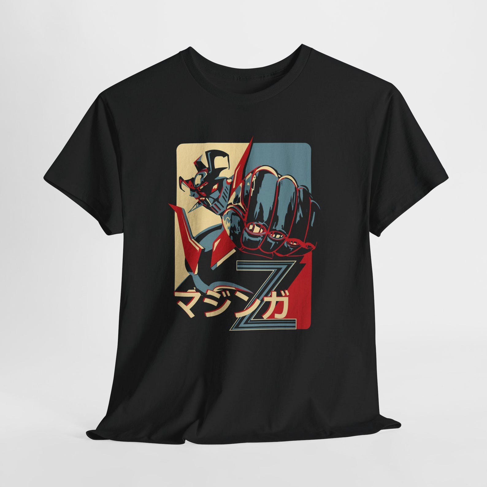 Shin Mazinger Z Japan Mecha Anime Cartoon Men s Black Navy Tees T-Shirt Size S-5XL 3XL