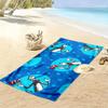 The Cat in the Hat Print Beach Towel, Large Soft Quick Dry Towel for Beach Camping Swimming