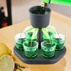 Wine Hexagonal Fair Divider Party Pour Dispenser Tray Set Of Supplies Tools
