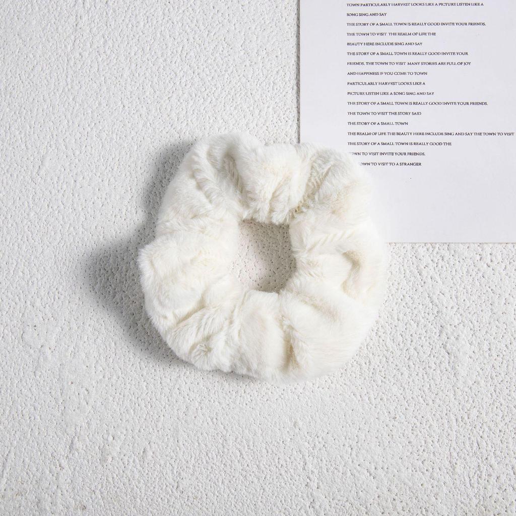 Plush Hair Ring: Autumn/Winter Fairy Style - Sweet, Versatile Hair Accessory for Women and Girls