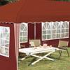 Pop Up Party Tent 575 X 289 X 245 Cm Terracotta