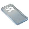 KADEM Dla Xiaomi Redmi Note 14 4G (163.25mm) Etui Wzór Kwiatowy TPU Gradientowe Pokrowiec na Telefon ze Sznurkami