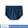 Slip da uomo antibatterici in puro cotone per mezza età e anziani - Vestibilità ampia, taglie forti