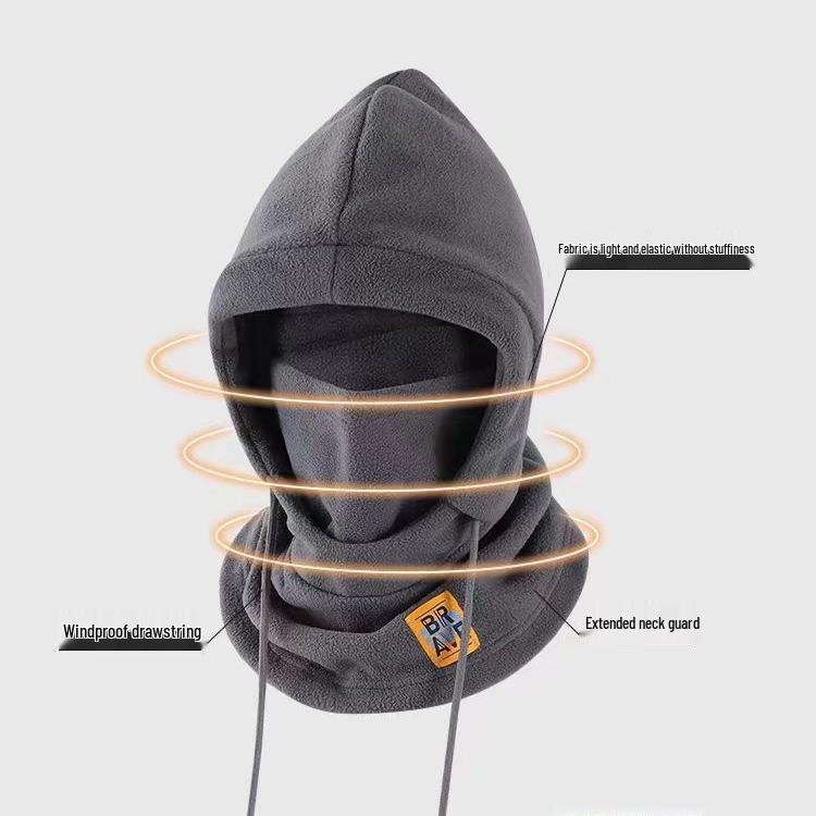 Winter Windproof Fleece Hat with Neck Guard for Men & Women - Skiing & Cycling