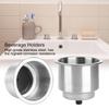 2 PCS Silver Beverage Rack Stainless Steel Marine Cup Holder Bottle Holder  Boat RV Camper Car