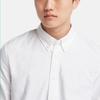 Timberland Solid Color Long Sleeve Casual Shirt Men shirts White A2ARQ-A94