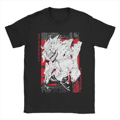 Japan Okarun Dandadan Anime T-Shirt For Men Women Cotton Top Tee Funny O-neck Short Sleeve