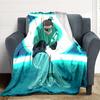 1pc Green Lantern Ring Blanket Lightweight Flannel Throw For Sofa, Bed, Travel, Camping, Livingroom, Office, Couch, Chair, And Bed