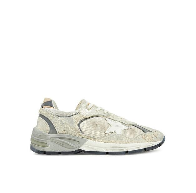 Мужские кроссовки GOLDEN GOOSE Беговые папа gmf00199.f002156.80185 белые