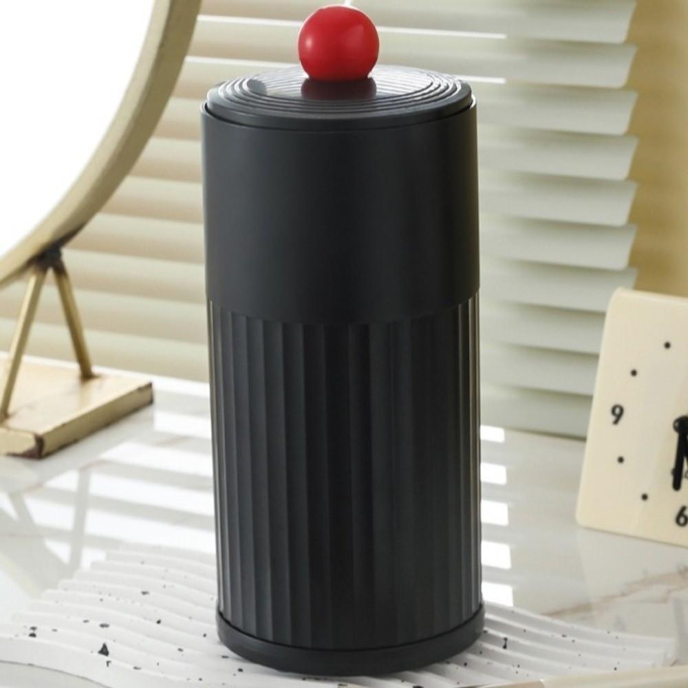 Plastic Makeup Brush Storage Box Automatic Lifting Cosmetic Storage Box Container  Dressing Table