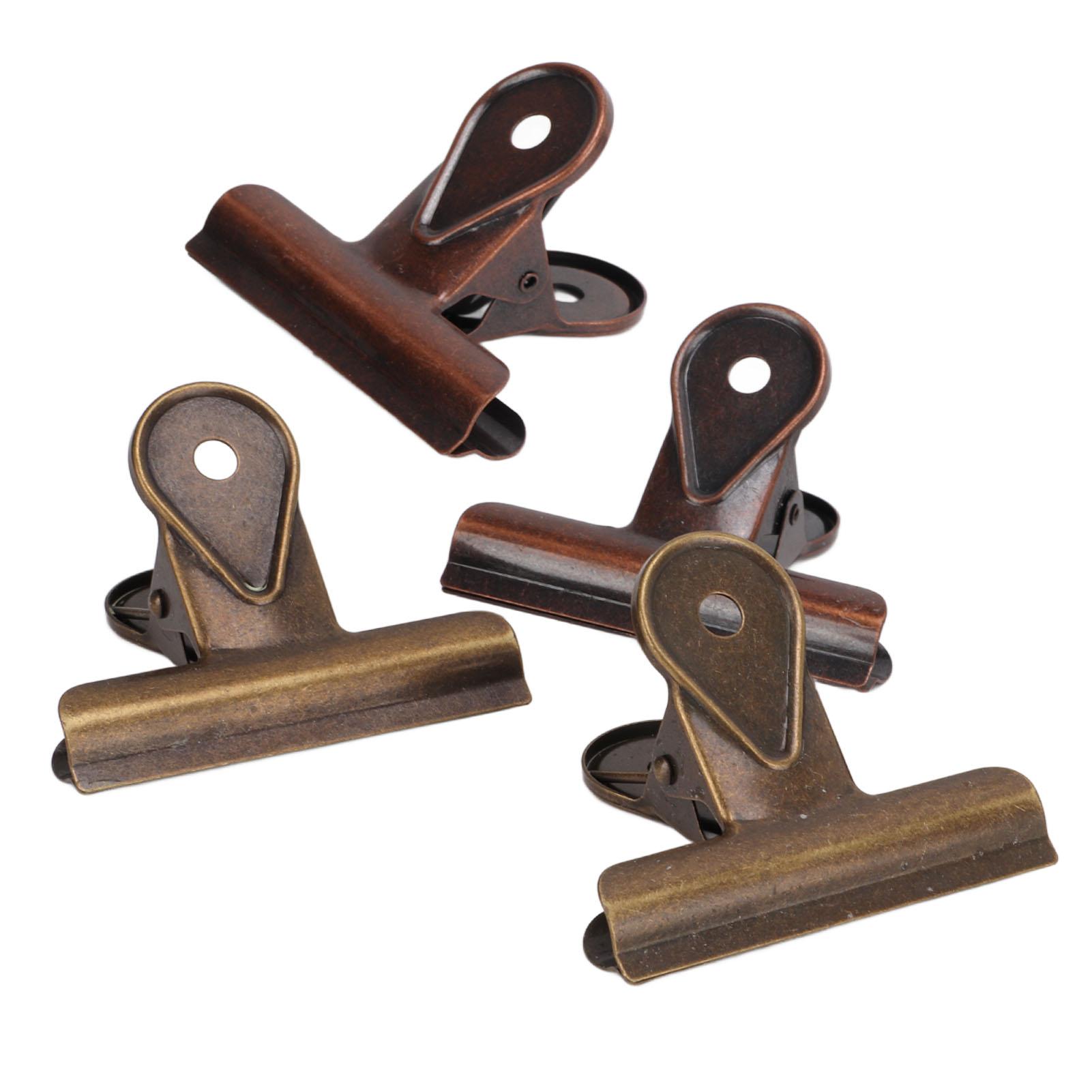 

4 шт. зажимы для сумок 2 разных цвета многофункциональный металлический крепежный инструмент для офисов и домов