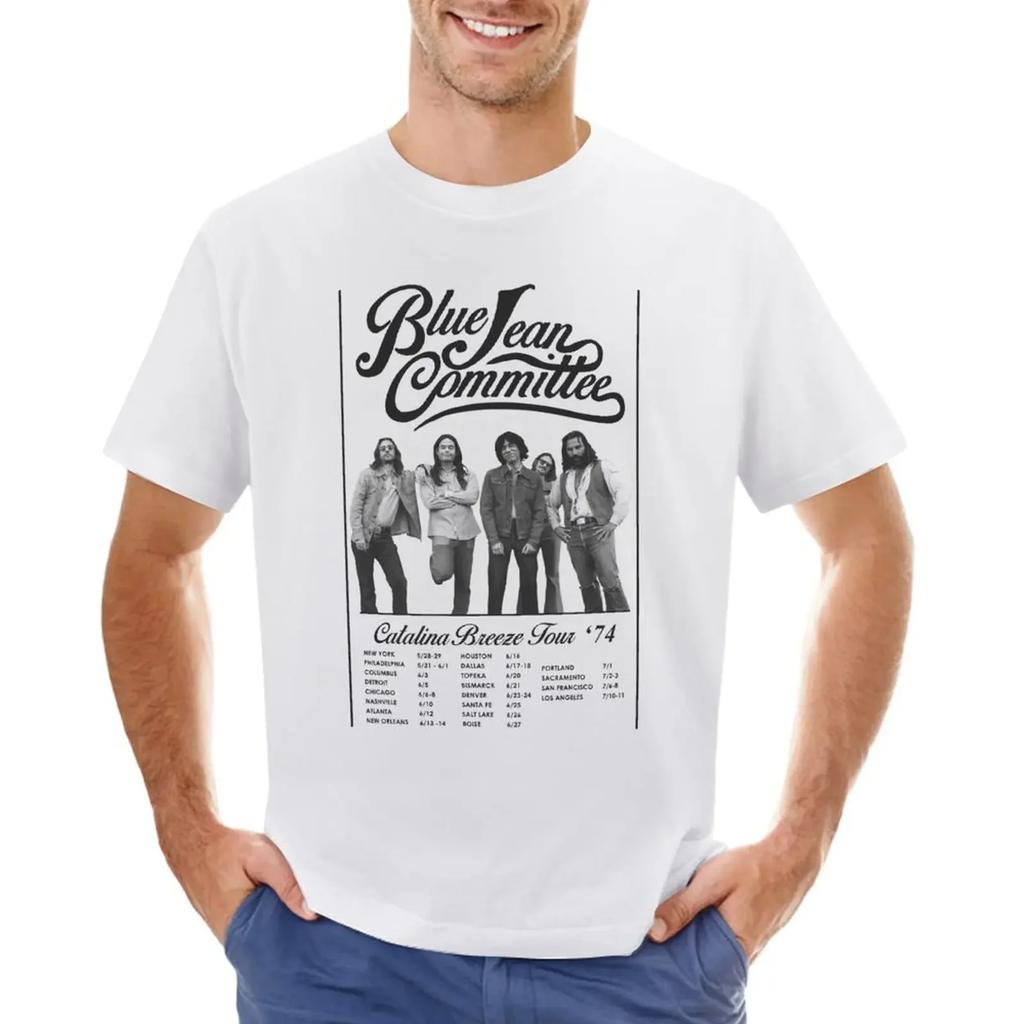 clothing harajuku The Blue Jean Committee T-Shirt Aesthetic clothing Oversized t-shirt white t shirts