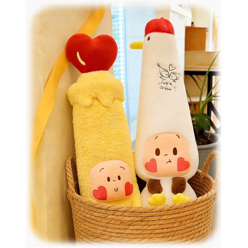 Twinkle Twinkle Cartoon Stuffed Pillow With Short Plush Cover For Home And Gift