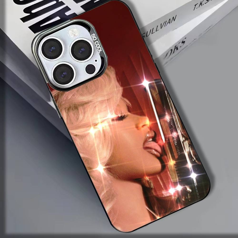 

C-Cardi B Am I The D-Drama Phone Case For iPhone 16,15,14,13,12,11,8,7,Pro,Max,Plus,Mini,XS,SE Shockproof Matte Cover iphone14plus