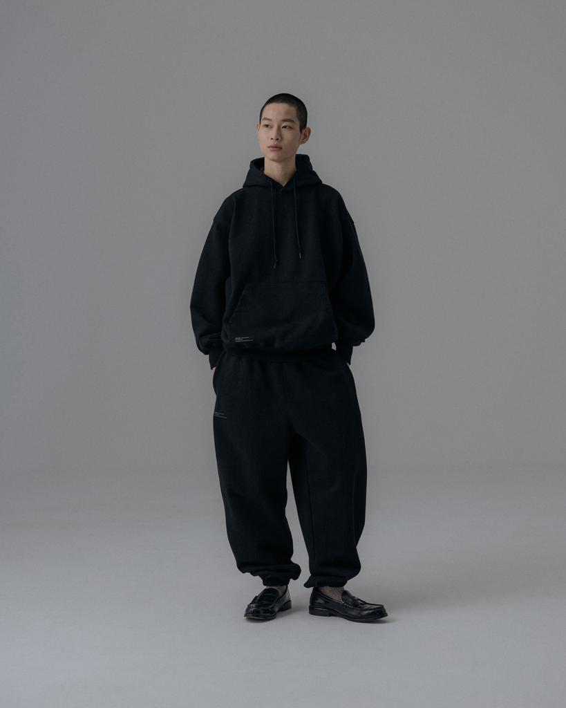 ANGLAN Heavyweight Classic Jogger Pants - Black