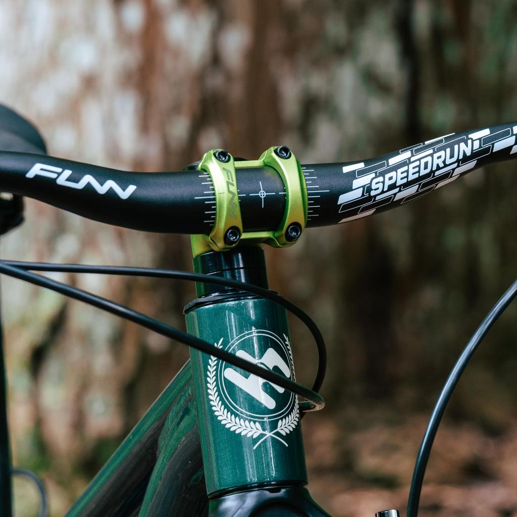 Funn Nixie Bicycle Riser Stem 20mm 40mm Bar for Mountain BMX Road and Gravel Bikes - Rise, Length, 31.8mm Clamp, Bikes, Bikes, Bikes, (Blue)