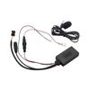 Car Stereo Audio Microphone Adapter Bluetooth-Compatible with Aux Cable For Benz E/CLS/SLK AUX Input 04-08 with Comand System