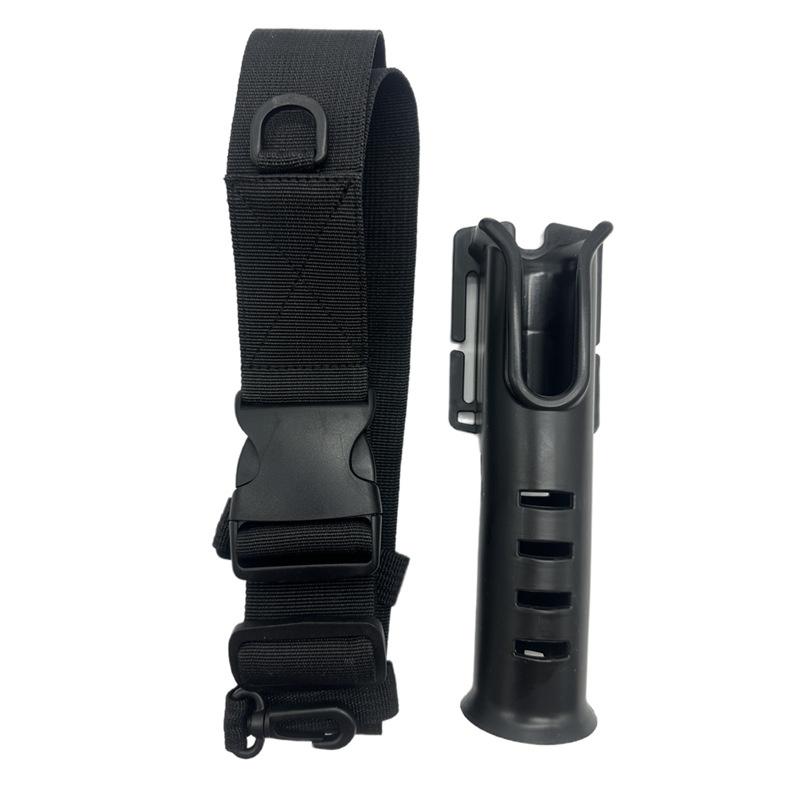 Portable Belt Rod Holder Fishing Gear Tackles Accessories Adjustable Waist Fishing Rod Holder Fishing Rod Pole Inserter