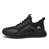 Men's shoes low-top black sneakers spring new men's commuting casual shoes men's jogging trend platform shoes